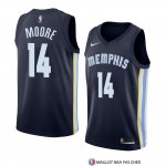 Maillot Memphis Grizzlies Doral Moore Icon 2018 Bleu