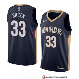 Maillot New Orleans Pelicans Garlon Vert Icon 2018 Bleu