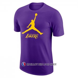 Maillot Manche Courte Los Angeles Lakers Essential Jumpman Volet