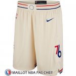 Short Philadelphia 76ers Ciudad 2017-18 Jaune Short Philadelphia 76ers Ciudad 2017-18 Jaune