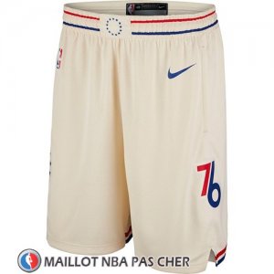 Short Philadelphia 76ers Ciudad 2017-18 Jaune