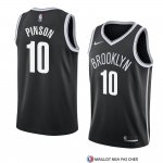 Maillot Brooklyn Nets Theo Pinson Icon 2018 Noir