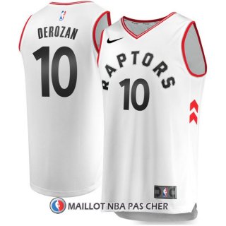Maillot Authentique Toronto Raptors Derozan 2017-18 10 Blanc