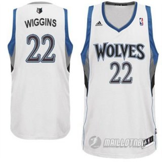 Maillot Blanc Wiggins Minnesota Timberwolves Revolution 30