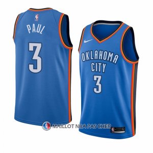 Maillot Oklahoma City Thunder Chris Paul NO 3 Icon Bleu
