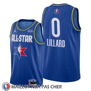 Maillot All Star 2020 Portland Trail Blazers Damian Lillard Bleu