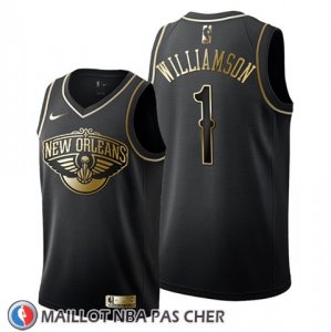 Maillot Golden Edition New Orleans Pelicans Zion Williamson Noir