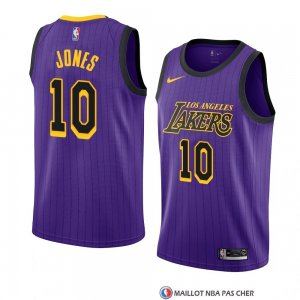 Maillot Los Angeles Lakers Jemerrio Jones Ville 2018-19 Volet