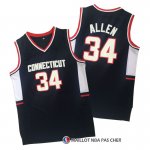 Maillot NCAA Connecticut Allen 34 Noir