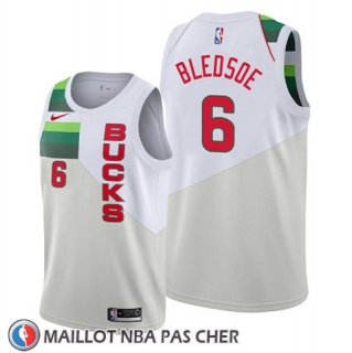 Maillot Milwaukee Bucks Eric Bledsoe Earned Blanc
