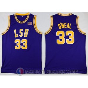 Maillot NBA NCAA LSD O'Neal 33# Pourpre