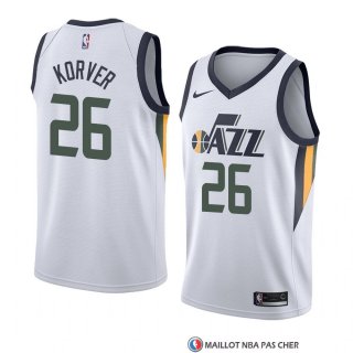 Maillot Utah Jazz Kyle Korver Association 2018 Blanc