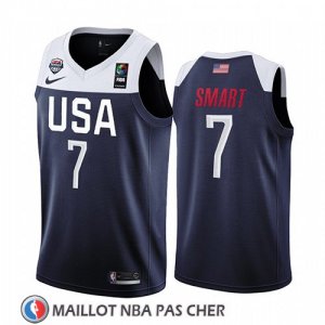 Maillot USA Marcus Smart 2019 FIBA Basketball World Cup Bleu