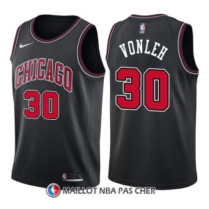 Maillot Chicago Bulls Noah Vonleh Statement 30 2017-18 Noir