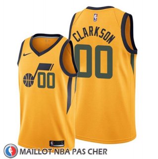 Maillot Utah Jazz Jordan Clarkson Statement Edition Jaune