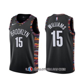 Maillot Brooklyn Nets Alan Williams Ville Noir