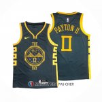 Maillot Golden State Warriors Gary Payton Ii NO 0 Ville 2018-19 Bleu