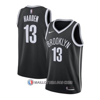 Maillot Brooklyn Nets James Harden Icon 2020-21 Noir