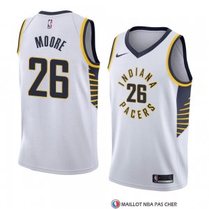 Maillot Indiana Pacers Ben Moore Association 2018 Blanc