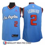 Maillot Los Angeles Clippers Kawhi Leonard 2019-20 Bleu
