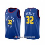 Maillot Denver Nuggets Noah Vonleh Statement Bleu