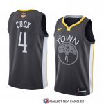 Maillot Golden State Warriors Quinn Cook 4 Statement 2017-18 Gris
