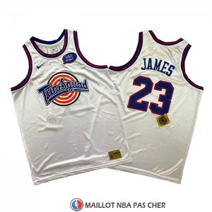 Maillot Tune Squad Lebron James Blanc