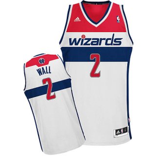 Maillot Blanc Wall Washington Wizards Revolution 30