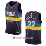 Maillot New Orleans Pelicans Larry Nance JR. NO 22 Ville 2022-23 Volet