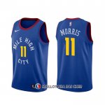 Maillot Denver Nuggets Monte Morris Statement Bleu