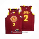 Maillot Cleveland Cavaliers Kyrie Irving NO 2 Ville Rouge
