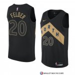 Maillot Tornto Raptors Kay Felder Ville 2018 Noir