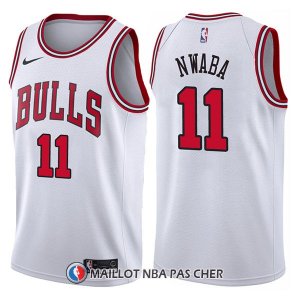 Maillot Chicago Bulls David Nwaba Association 11 2017-18 Blanc