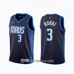 Maillot Dallas Mavericks Trey Burke Earned 2020-21 Bleu