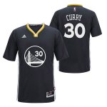 Maillot Manche Courte Warriors Curry 30 Noir