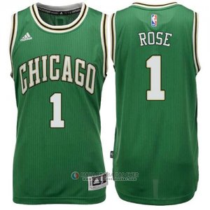 Maillot NBA Rose Chicago Bulls vert