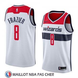 Maillot Washington Wizards Tim Frazier No 8 Association 2018 Blanc
