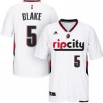 Maillot Manche Courte Blazers Blake 5 Blanc
