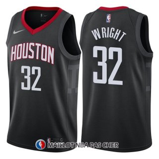 Maillot Houston Rockets Brandan Wright Statement 32 2017-18 Noir