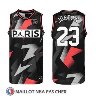 Maillot AJ x PSG Jordan Rougeo Noir