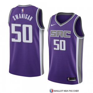 Maillot Sacramento Kings Caleb Swanigan Icon 2018 Volet