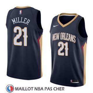 Maillot New Orleans Pelicans Darius Miller No 21 Icon 2018 Bleu
