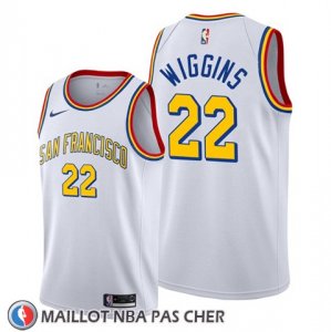 Maillot Golden State Warriors Andrew Wiggins Classic 2019-20 Blanc