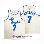 Maillot Los Angeles Lakers Carmelo Anthony NO 7 Classic 2019-20 Blanc