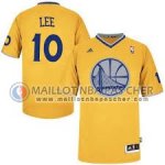 Maillot Lee Golden State Warriors #10 Jaune
