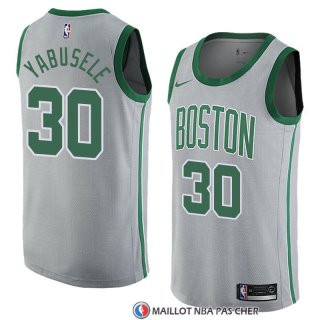Maillot Boston Celtics Guerschon Yabusele Ville 2018 Gris