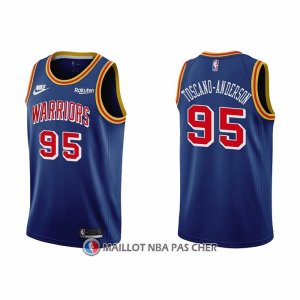 Maillot Golden State Warriors Juan Toscano-Anderson NO 95 75th Anniversary Bleu