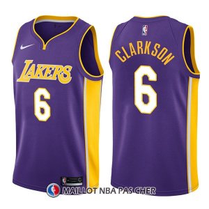 Maillot Los Angeles Lakers Jordan Clarkson Statement 6 2017-18 Volet