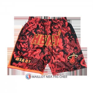 Short Miami Heat Special Year of The Tiger Rouge