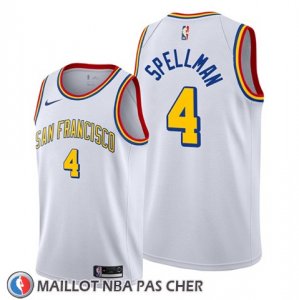 Maillot Golden State Warriors Omari Spellman Classic Edition Blanc